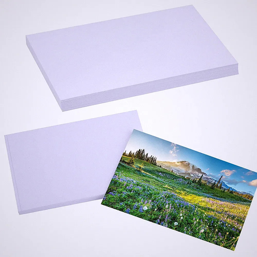 50 PCS Photo Paper 4x6 Inch Glossy Dye Ink Printer 180gsm Inkjet Printing