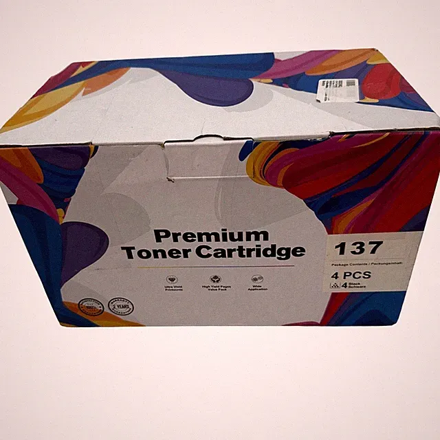 Easy Ink Premium Toner Cartridge 137 Package Contents 4 PCS 4 Black Schwarz