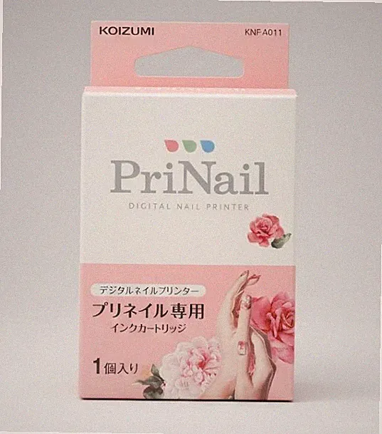 NEW Koizumi Replacement ink cartridge for PriNail Digital Nail Printer KNP-A011