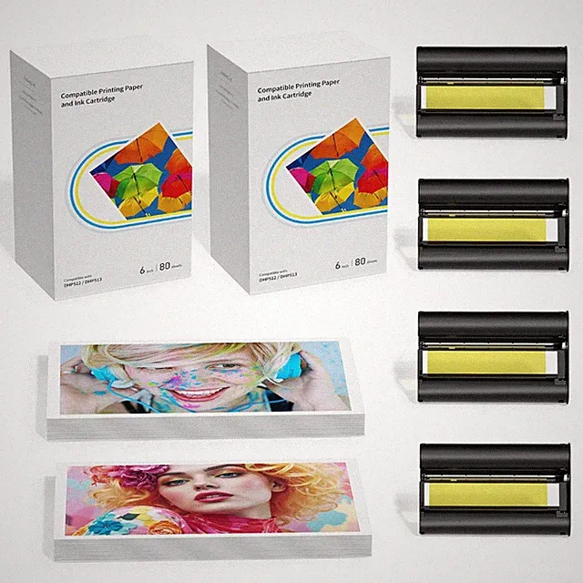 Printer Paper 4x6 2 Pack 160 Sheets Waterproof Liene M100 M200 Photo M110 M210