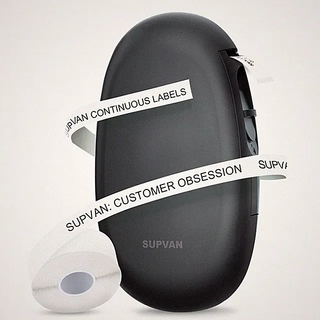 SUPVAN Label Maker Machine with Tape, E10 Portable Label Makers, Multiple Fon...
